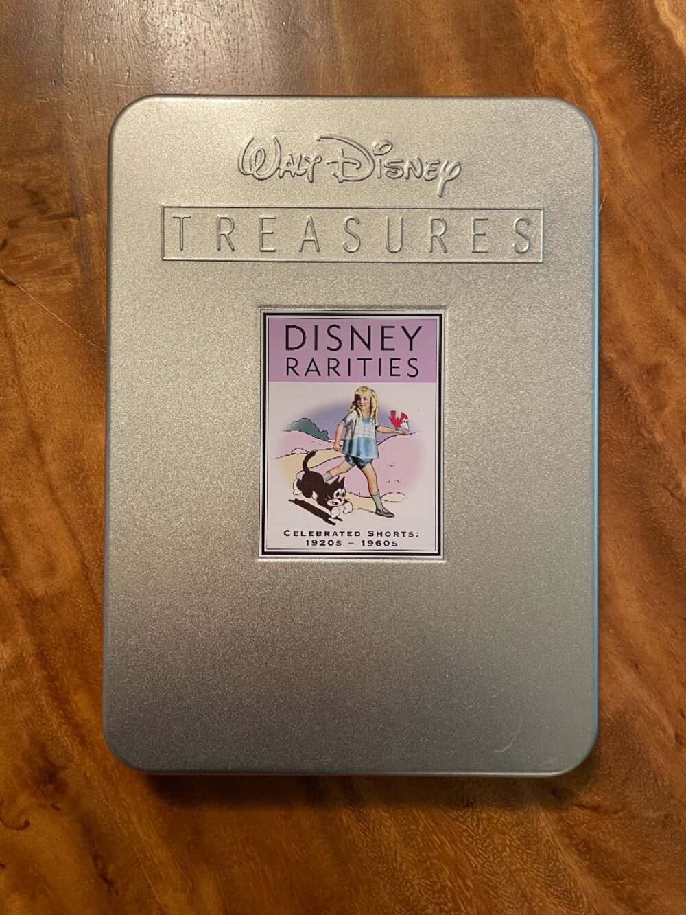 Walt Disney Treasures Disney Rarities Limited Edition DVD 2 Disc Silver Tin NR